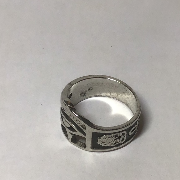 Egyptian Eye of Horus Ankh Scarab Beetle ring - Picture 2 of 5